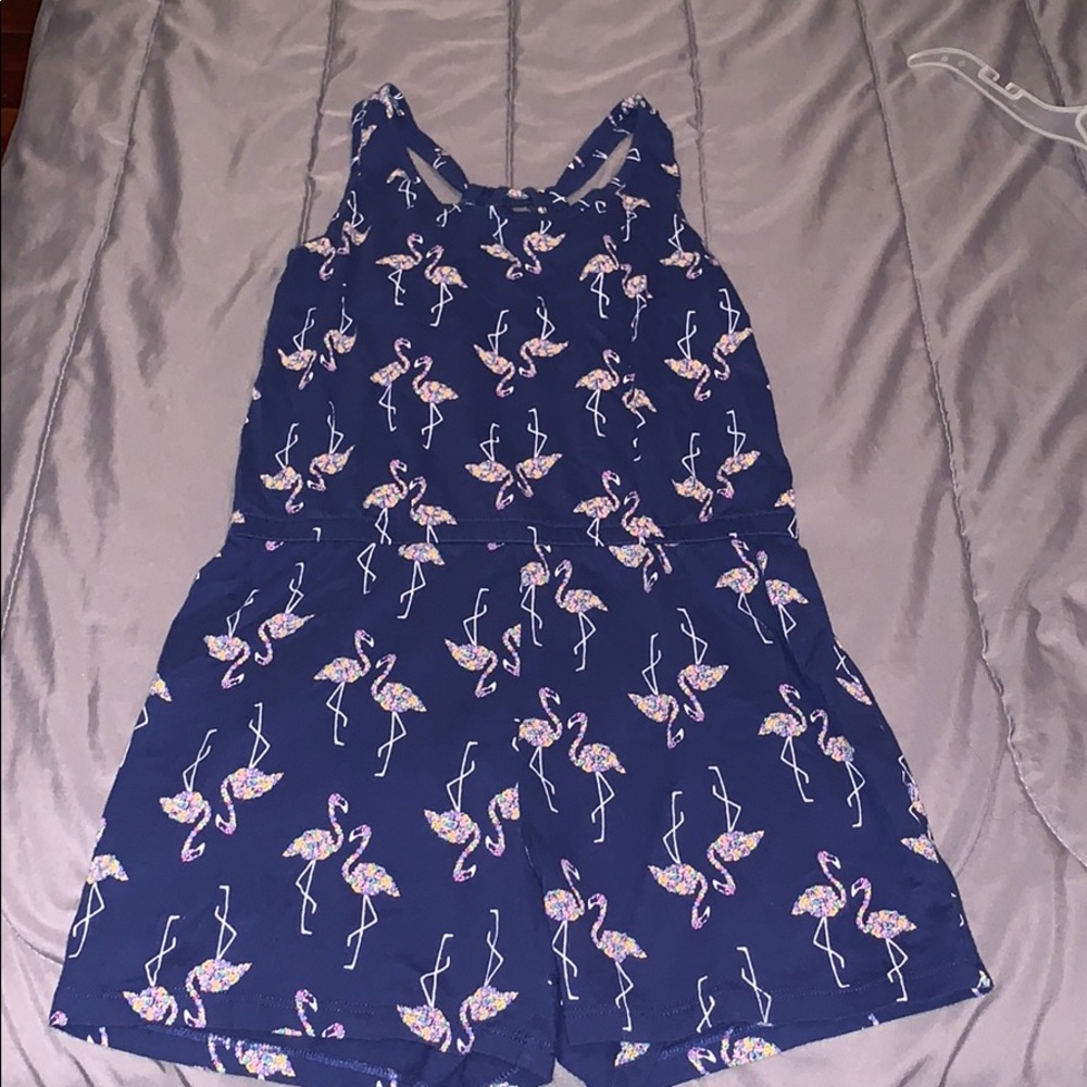Old navy flamingo girls romper
